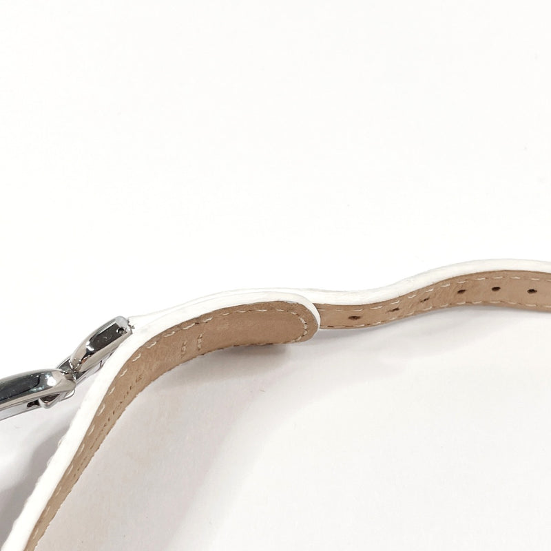 CELINE Watches Triomphe Breath Watch Stainless Steel/leather Silver Silver Women Second hand