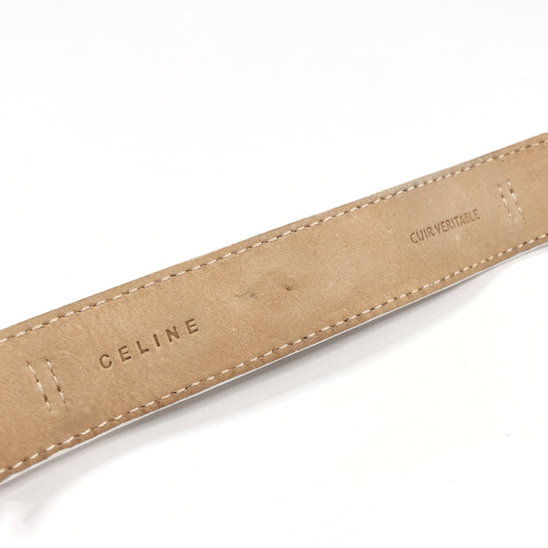 Celine Watch CELINE Watches Triomphe Breath Watch Stainless Steel/leather Silver Si ...