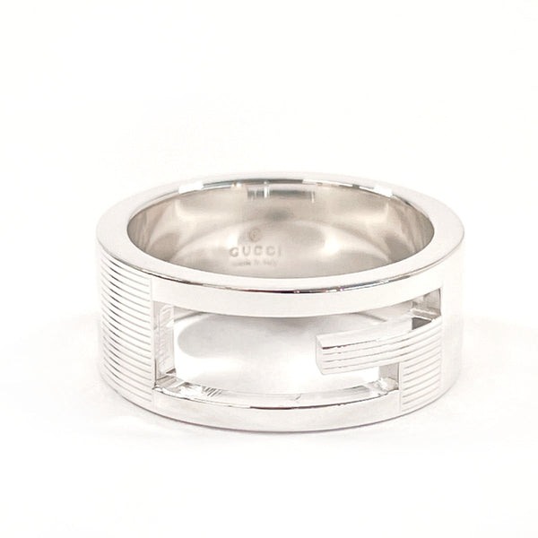 GUCCI Ring Branded Cutout G Silver925 #US 5 1/2 Silver Women Second hand
