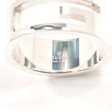 GUCCI Ring Branded Cutout G Silver925 #US 5 1/2 Silver Women Second hand