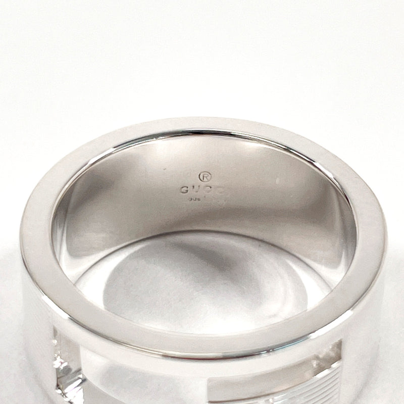 GUCCI Ring Branded Cutout G Silver925 #US 5 1/2 Silver Women Second hand