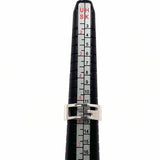 GUCCI Ring Branded Cutout G Silver925 #US 5 1/2 Silver Women Second hand