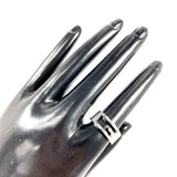 GUCCI Ring Branded Cutout G Silver925 #US 5 1/2 Silver Women Second hand