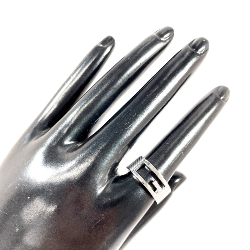 GUCCI Ring Branded Cutout G Silver925 #US 5 1/2 Silver Women Second hand