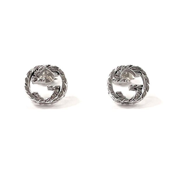 GUCCI earring 457109 J8400 0811 Interlocking G Silver925 Silver unisex Second hand