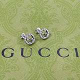 GUCCI earring 457109 J8400 0811 Interlocking G Silver925 Silver unisex Second hand