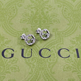 GUCCI earring 457109 J8400 0811 Interlocking G Silver925 Silver unisex Second hand