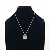 GUCCI Necklace Square plate Silver925 Silver unisex Second hand
