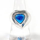 YVES SAINT LAURENT Ring heart Silver925/Stone #US 5 3/4 Silver Silver Women Second hand