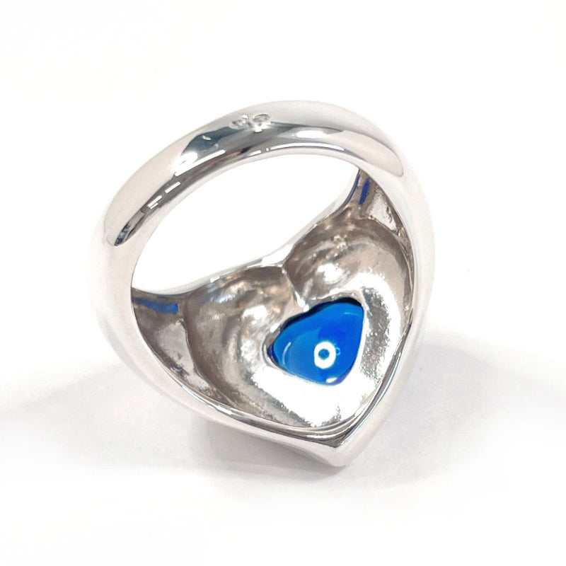 YVES SAINT LAURENT Ring heart Silver925/Stone #US 5 3/4 Silver Silver Women Second hand
