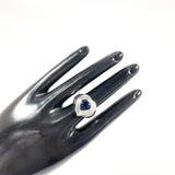 YVES SAINT LAURENT Ring heart Silver925/Stone #US 5 3/4 Silver Silver Women Second hand