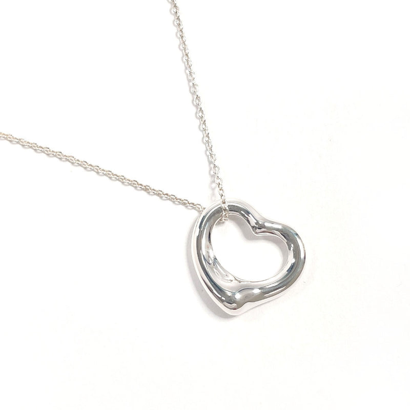 TIFFANY&Co. Necklace Open heart Elsa Peretti Silver925 Silver Women Second hand