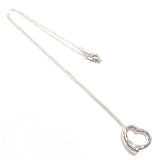 TIFFANY&Co. Necklace Open heart Elsa Peretti Silver925 Silver Women Second hand