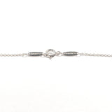 TIFFANY&Co. Necklace Open heart Elsa Peretti Silver925 Silver Women Second hand