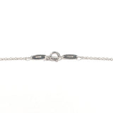 TIFFANY&Co. Necklace Open heart Elsa Peretti Silver925 Silver Women Second hand