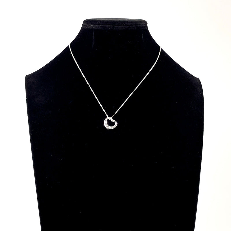 TIFFANY&Co. Necklace Open heart Elsa Peretti Silver925 Silver Women Second hand
