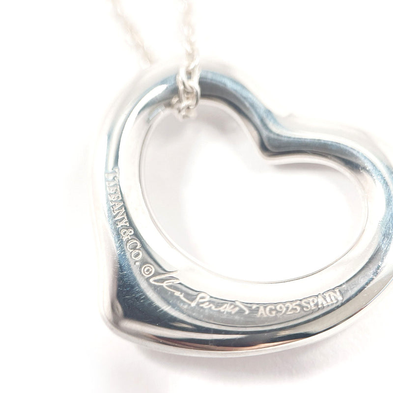 TIFFANY&Co. Necklace Open heart Elsa Peretti Silver925 Silver Women Second hand