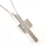 GUCCI Necklace cross Silver925 Silver unisex Second hand