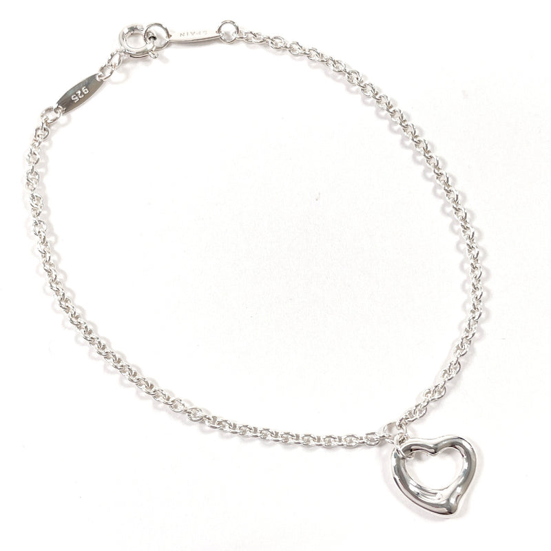 TIFFANY&Co. bracelet Open heart Elsa Peretti Silver925 Silver Women Second hand