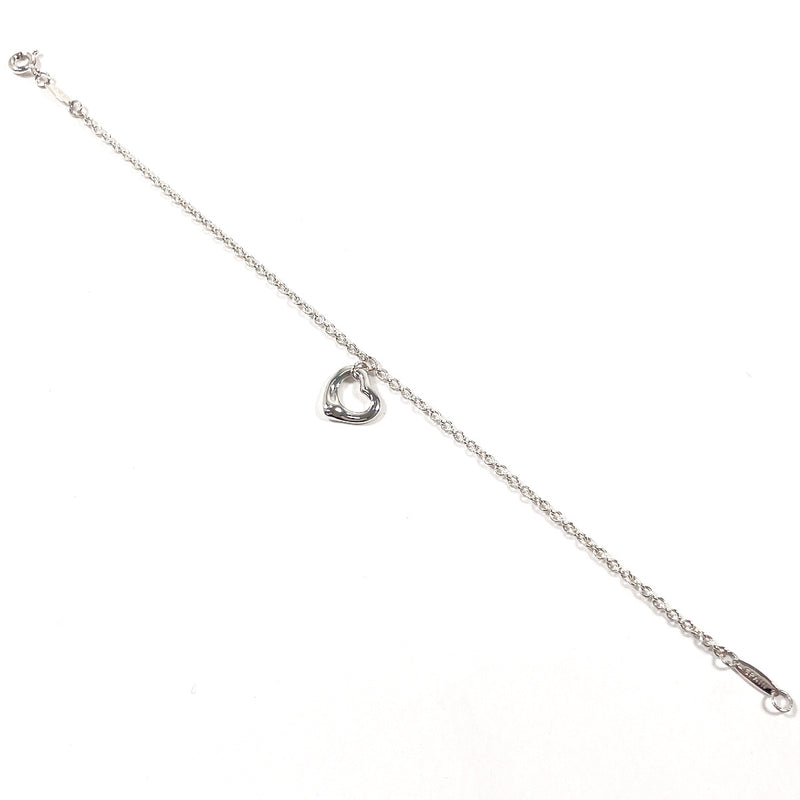 TIFFANY&Co. bracelet Open heart Elsa Peretti Silver925 Silver Women Second hand