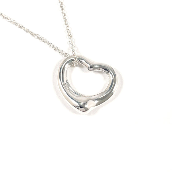 TIFFANY&Co. Necklace Open heart Elsa Peretti Silver925 Silver Women Second hand