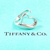TIFFANY&Co. Ring Open heart Elsa Peretti Silver925 #US 6 1/4 Silver Women Second hand