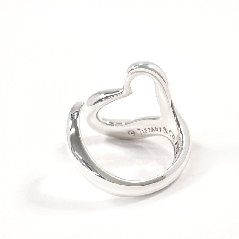 TIFFANY&Co. Ring Open heart Elsa Peretti Silver925 #US 6 1/4 Silver Women Second hand