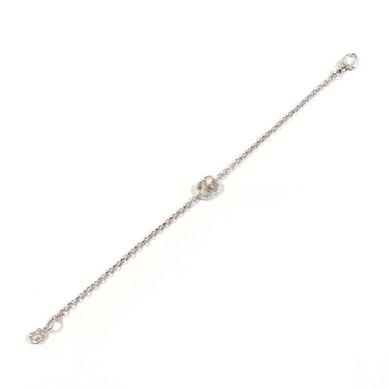 GUCCI bracelet 770756 J8400 8106 Double G Silver925 Silver unisex Second hand