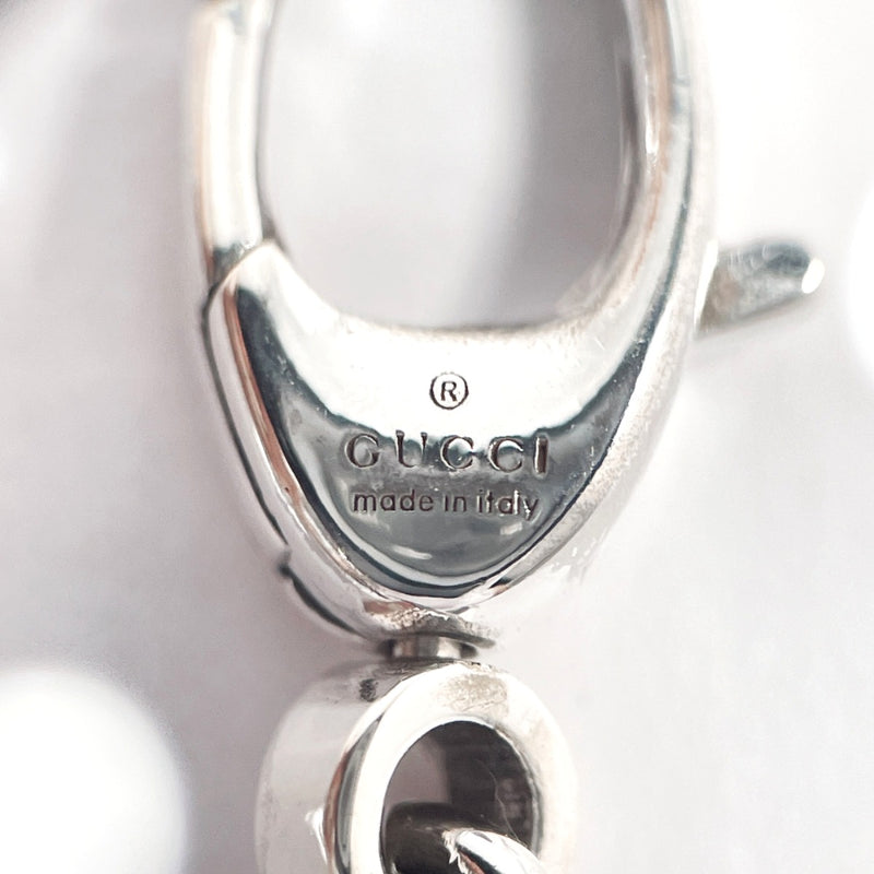 GUCCI bracelet 770756 J8400 8106 Double G Silver925 Silver unisex Second hand