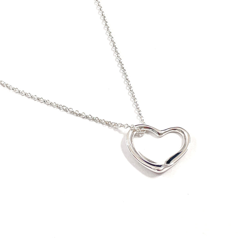 TIFFANY&Co. Necklace Open heart Elsa Peretti Sterling Silver Silver Women Second hand