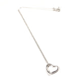TIFFANY&Co. Necklace Open heart Elsa Peretti Sterling Silver Silver Women Second hand