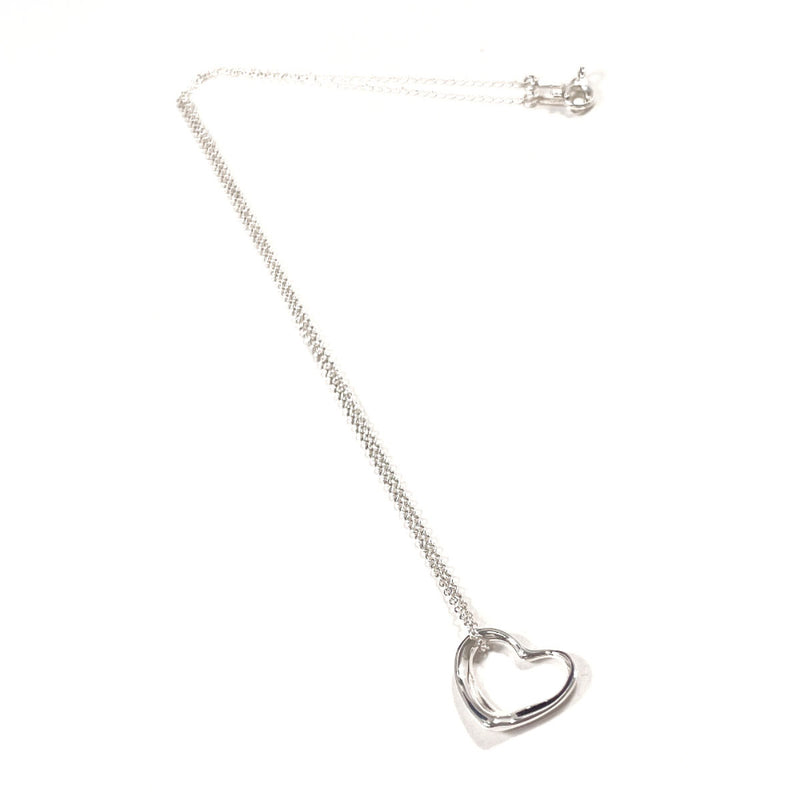 TIFFANY&Co. Necklace Open heart Elsa Peretti Sterling Silver Silver Women Second hand
