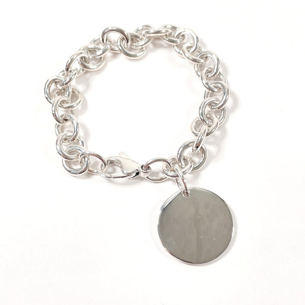 TIFFANY&Co. bracelet Round tags Silver925 Silver unisex Second hand