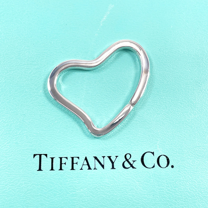 TIFFANY&Co. key ring Open Heart Keyring Elsa Peretti Silver925 Silver Women Second hand