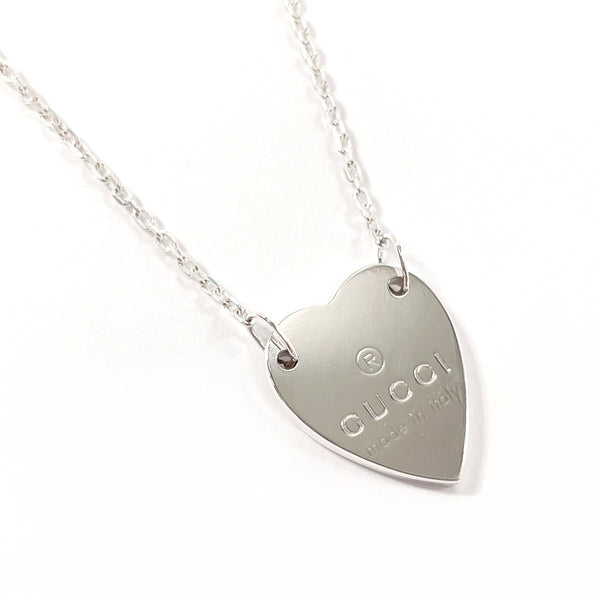 GUCCI Necklace 223512 J8400 8106 Trademark Heart Silver925 Silver Women Second hand