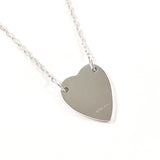 GUCCI Necklace 223512 J8400 8106 Trademark Heart Silver925 Silver Women Second hand