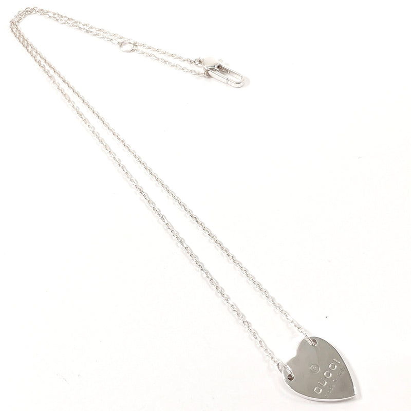 GUCCI Necklace 223512 J8400 8106 Trademark Heart Silver925 Silver Women Second hand