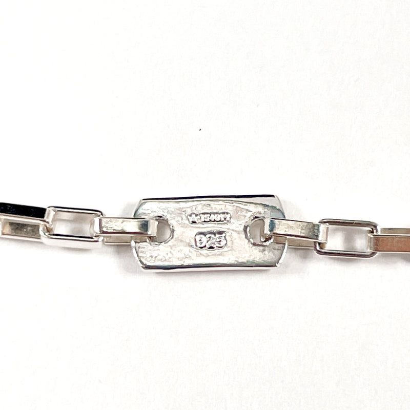 GUCCI Necklace 145171 J8400 8106 G logo plate Silver925 Silver unisex Second hand