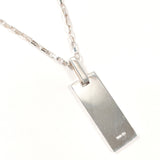 GUCCI Necklace plate Silver925 Silver unisex Second hand