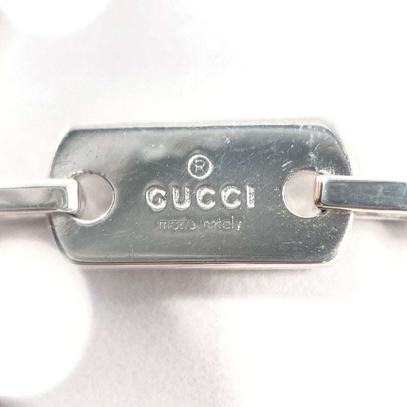 GUCCI Necklace plate Silver925 Silver unisex Second hand