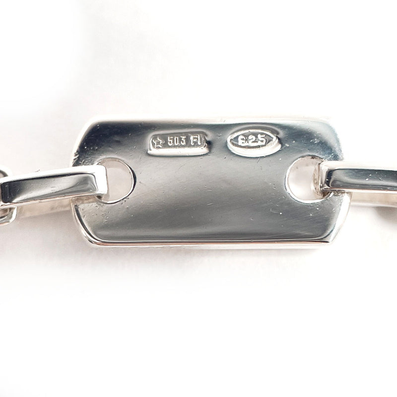 GUCCI Necklace plate Silver925 Silver unisex Second hand