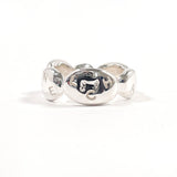 CHANEL Ring logo Silver925 #US 5 1/2 Silver Women Second hand