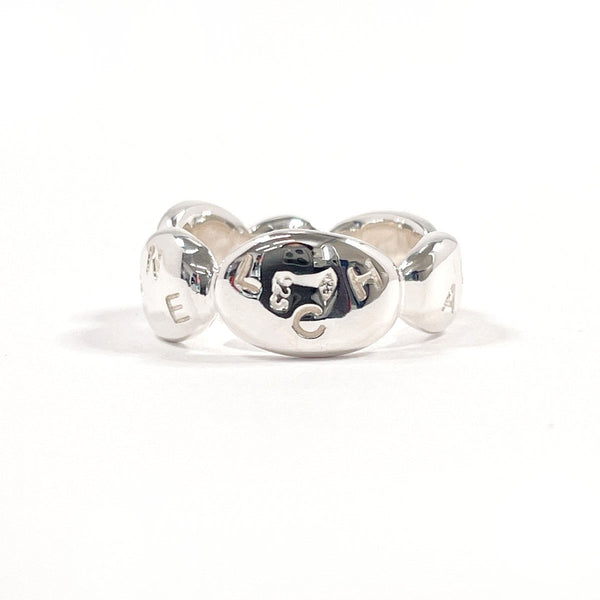 CHANEL Ring logo Silver925 #US 5 1/2 Silver Women Second hand