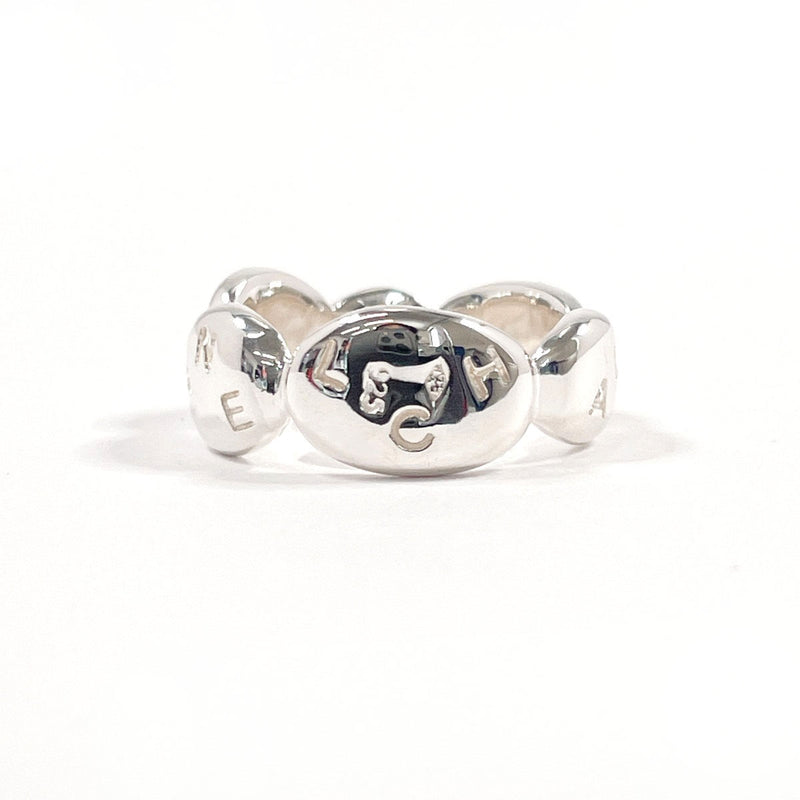 CHANEL Ring logo Silver925 #US 5 1/2 Silver Women Second hand