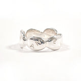 CHANEL Ring logo Silver925 #US 5 1/2 Silver Women Second hand