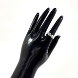CHANEL Ring logo Silver925 #US 5 1/2 Silver Women Second hand