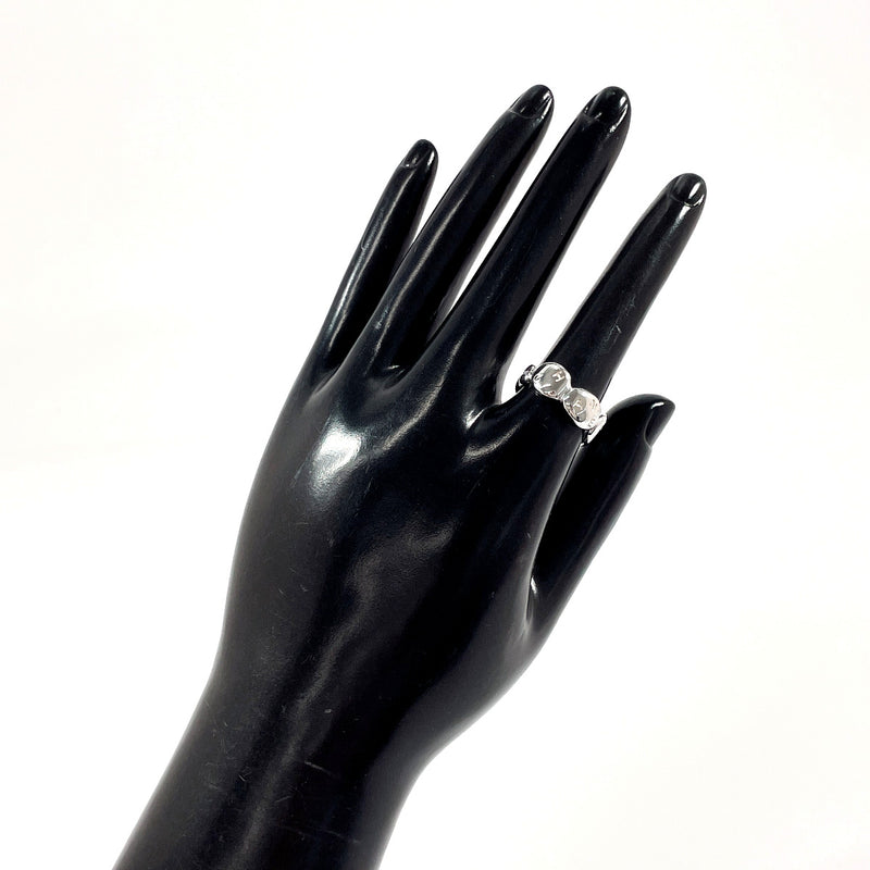CHANEL Ring logo Silver925 #US 5 1/2 Silver Women Second hand