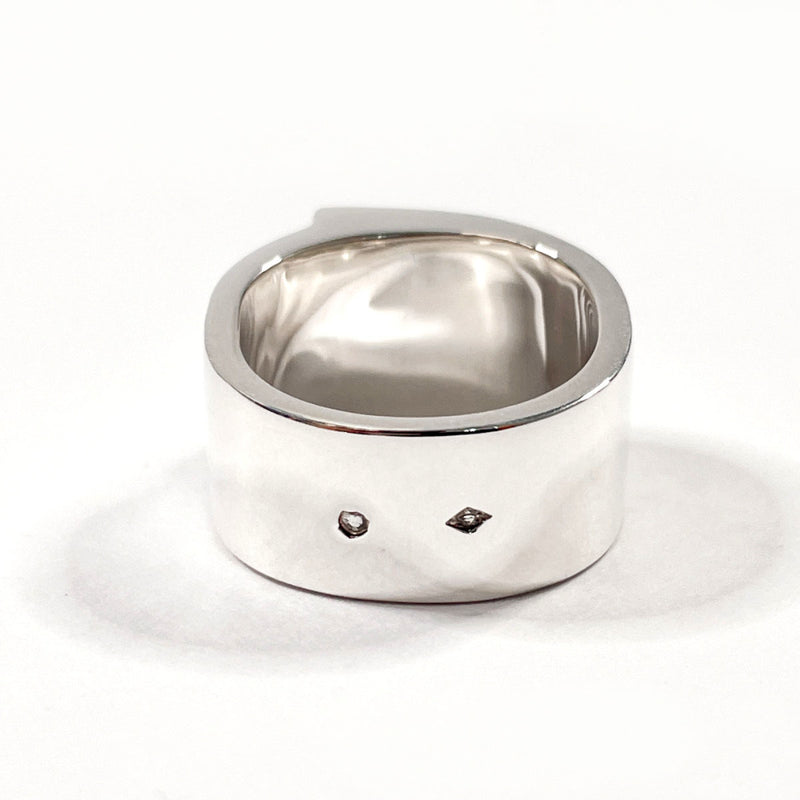 HERMES Ring candy Silver925/Coral #US 5 1/2 Silver Silver Women Second hand