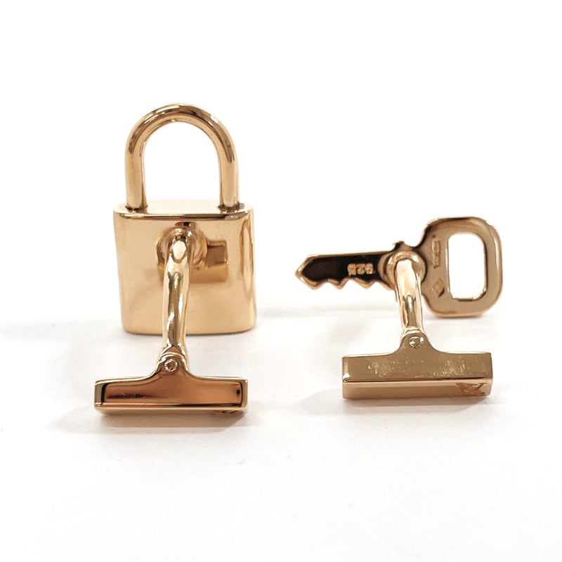 LOUIS VUITTON cuffs M64601 Boutong de Manchette Cadena et Cle Silver925 gold mens Second hand