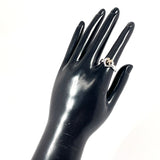 TIFFANY&Co. Ring Heart ribbon Silver925/K18 yellow gold #US 5 3/4 Silver Silver Women Second hand